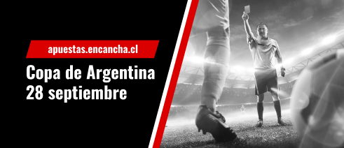 Pronósticos y mejores cuotas para los partidos de la Copa de Argentina - 28-09-2022