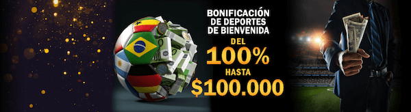 Betobet Bono - Bonificación de bienvenida para deportes del 100% hasta $100.000 CLP