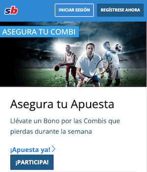 Sportingbet Chile - Asegura tu apuesta