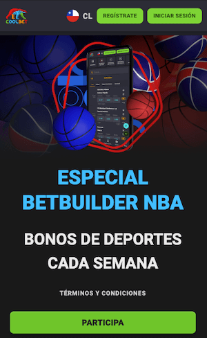 Coolbet Chile - Bonos con el Betbuilder de la NBA