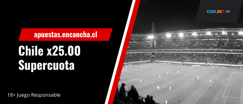 Supercuota Coolbet Chile vs Perú