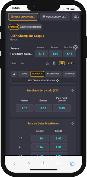 Arsenal vs PSG Pronóstico - 29 abril 2025