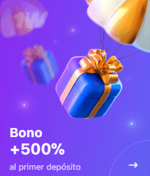 Bono de bienvenida de 1win en Chile - Hasta 500%
