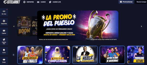 Todas las promociones de Estelarbet Chile